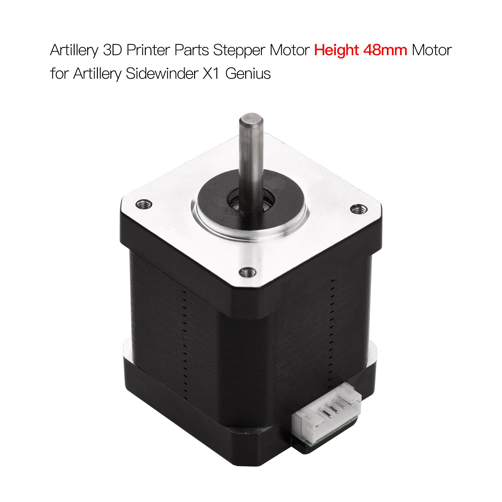 Artillery 3D Printer Parts Stepper Motor Height 48mm Motor for Artillery Sidewinder X1 Genius