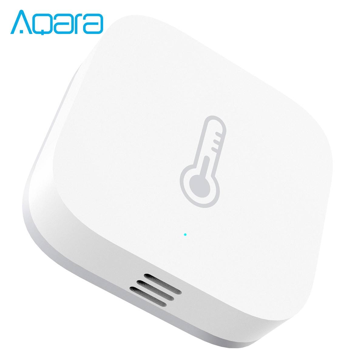 Aqara Smart Temperature Humidity Sensor Air Pressure Wireless Aqara Sensor Remote Control ZigBee Wifi Connection For Xiaomi Home