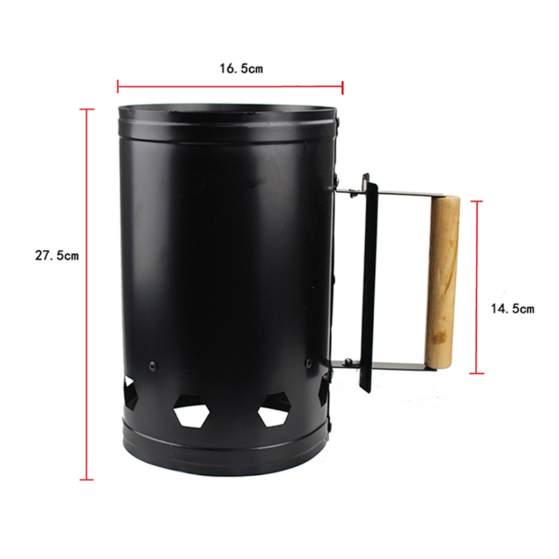 Barbecue Tools Fast Charcoal Barrel Carbon Stove Gnition Charcoal Starter Outdoor Barbecue Fire Bamboo Chimney