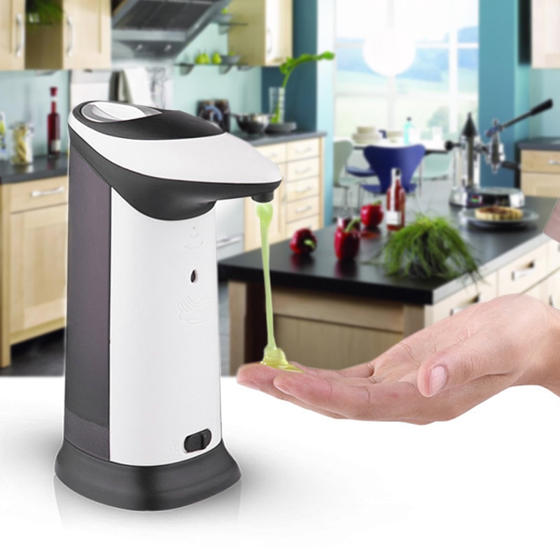Vloeibare Zeepdispensers Handsfree Automatische Infrarood Sensor Zeepdispenser Badkamer Keuken Gereedschap Automatische Zeepdispenser