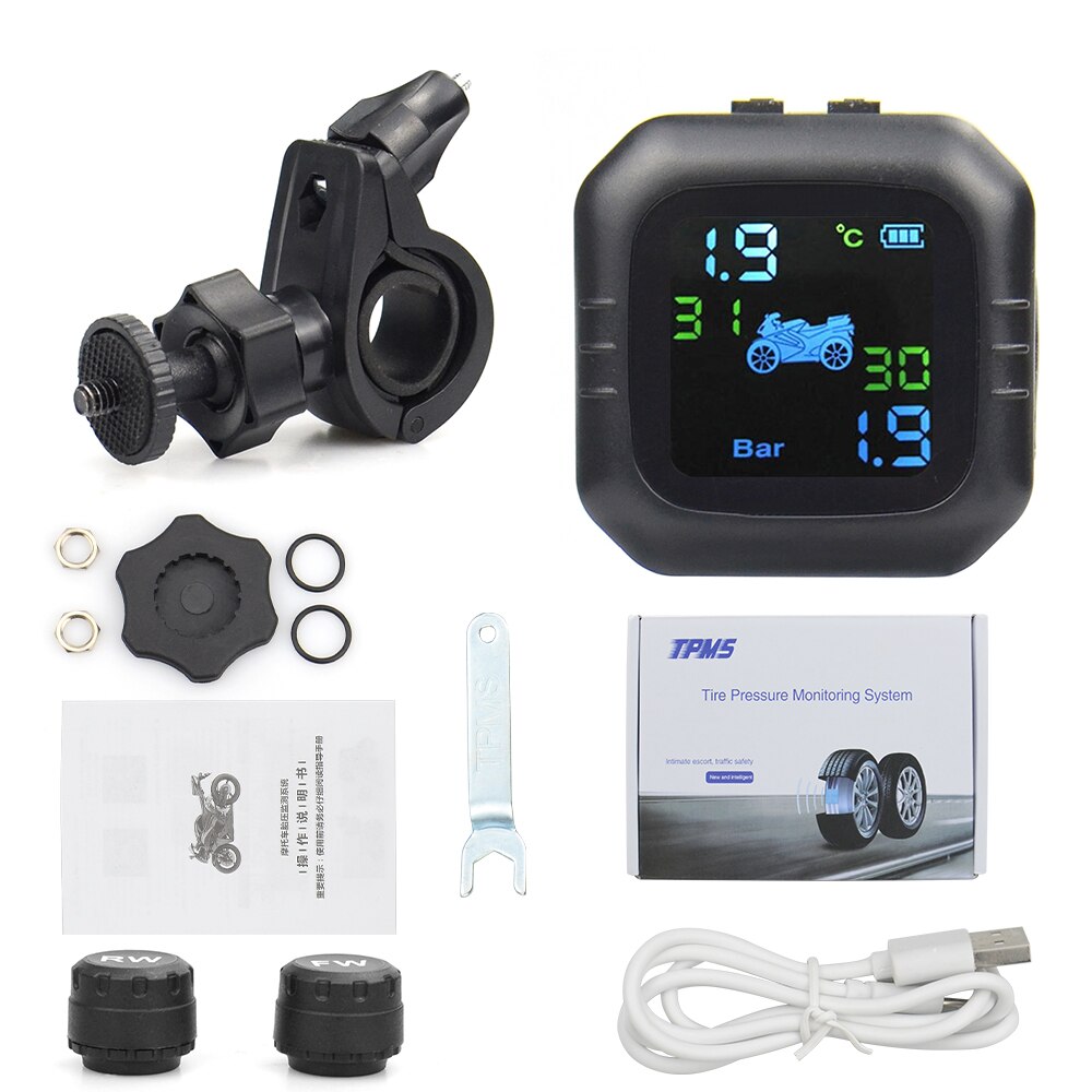 Originla Motorfiets Tpms Motor Bandenspanning Band... Grandado