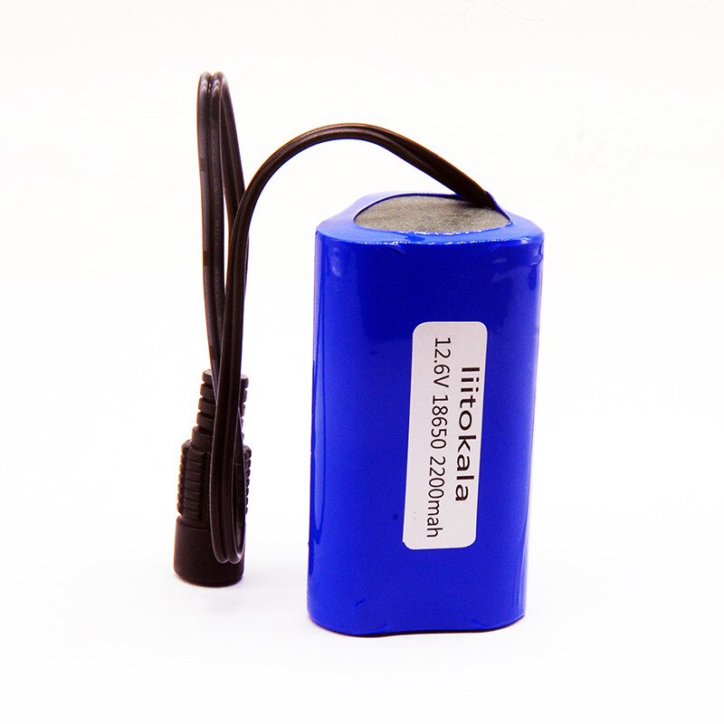 Paquete de batería recargable 12V, 2200mah, 3000mAh, 6800mah, 10Ah, 9800 li-lon, DC 12V