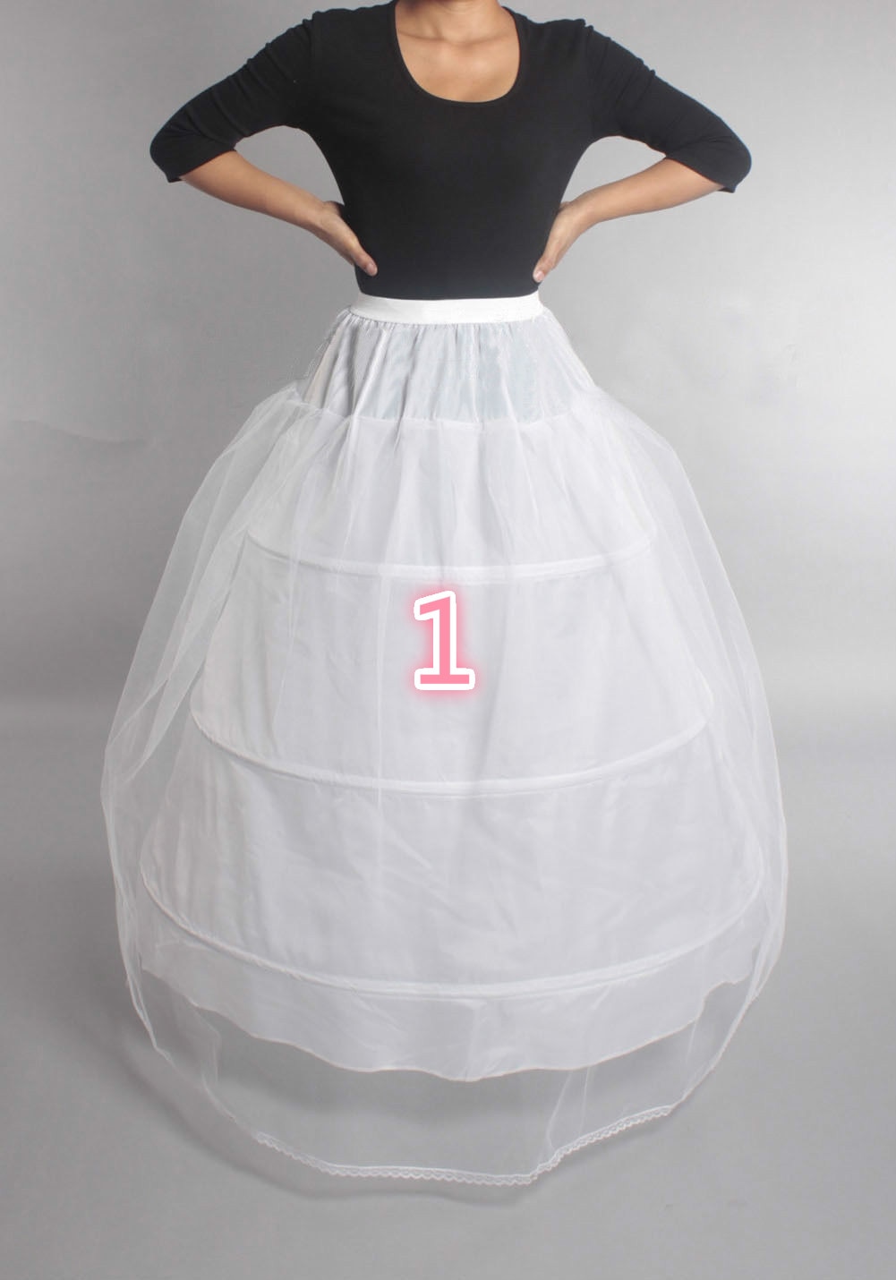Jupon de mariage Crinoline, robe de bal, jupon de mariage: 1