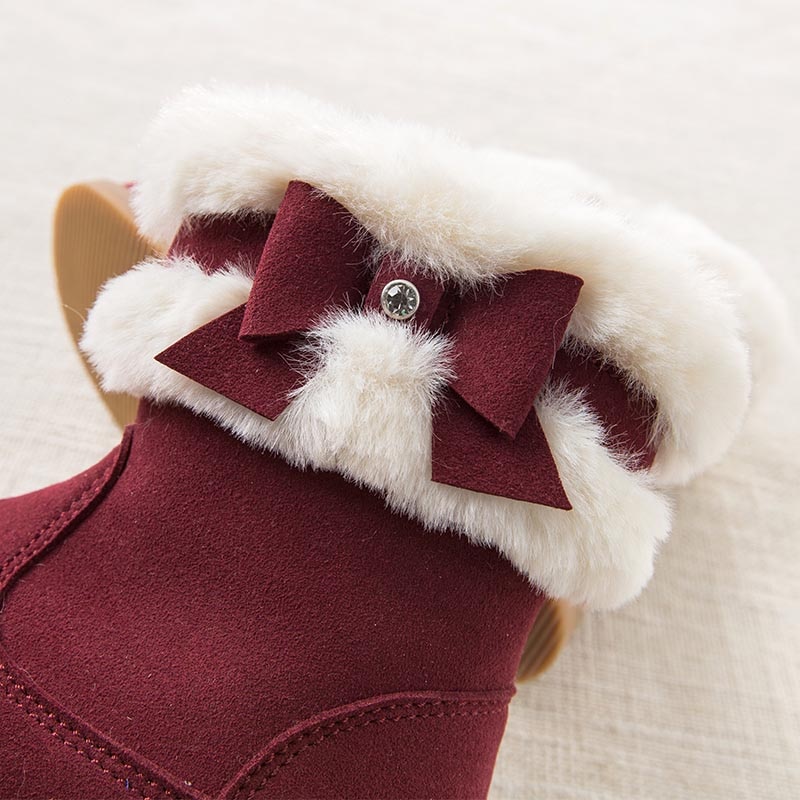 Dave Bella autumn winter babay girl snow boots fasion boots brand shoes DB5537