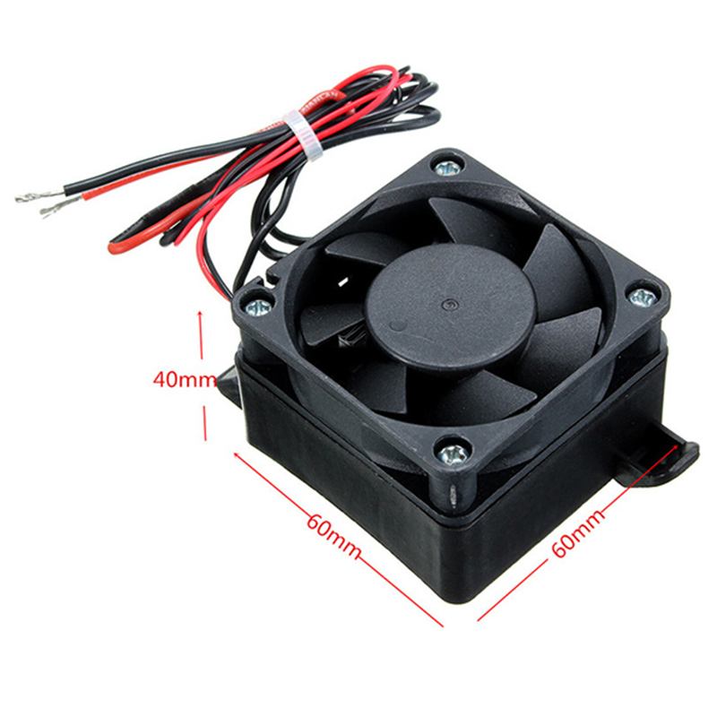 Constant Temperature Electric Heater PTC Fan Heater 300W 24V DC Small Space Heating