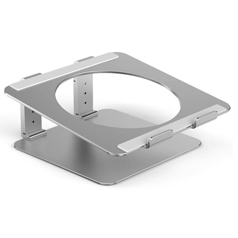 Jiushark stationär bärbar datorstativ ergonomisk aluminiumhållare för bärbara datorer för bärbar dator justerbar hållare för bärbara datorer under