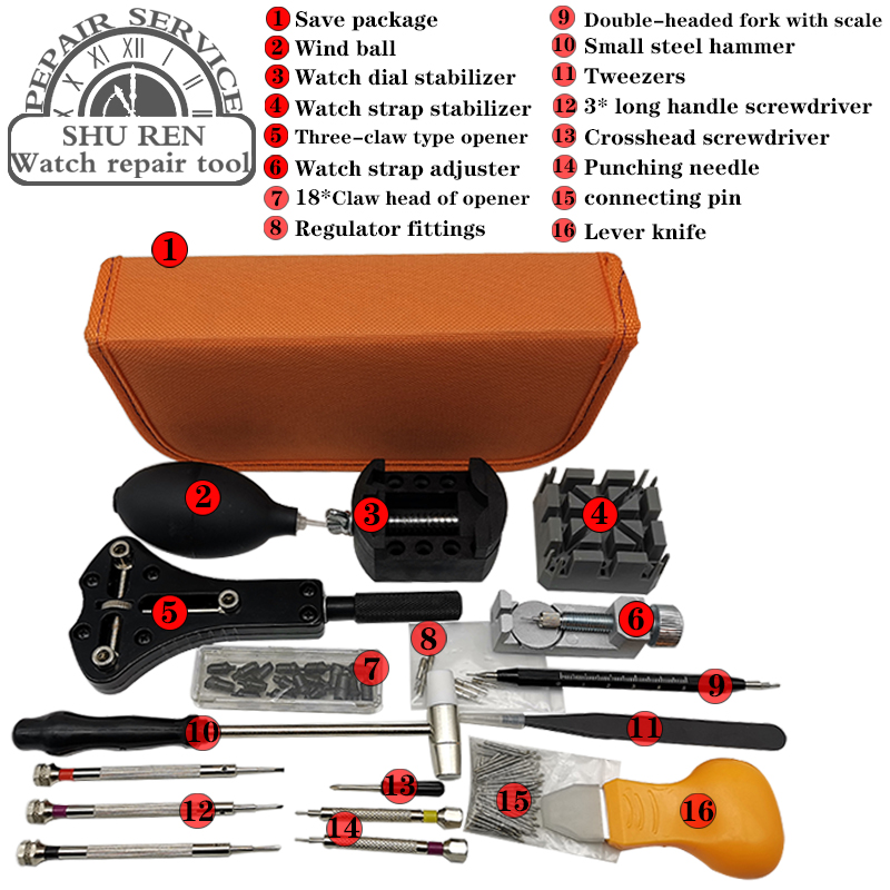 Watch tools link tool strap adjusters strap intercept combinations, watch case opening tool indicator screwdriver