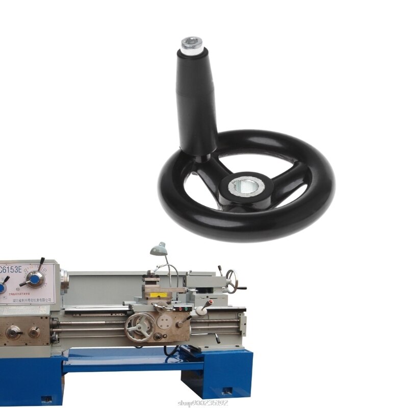 3.9\" Diameter Hand Wheel w/ Revolving Handle For Milling Machine O15 20