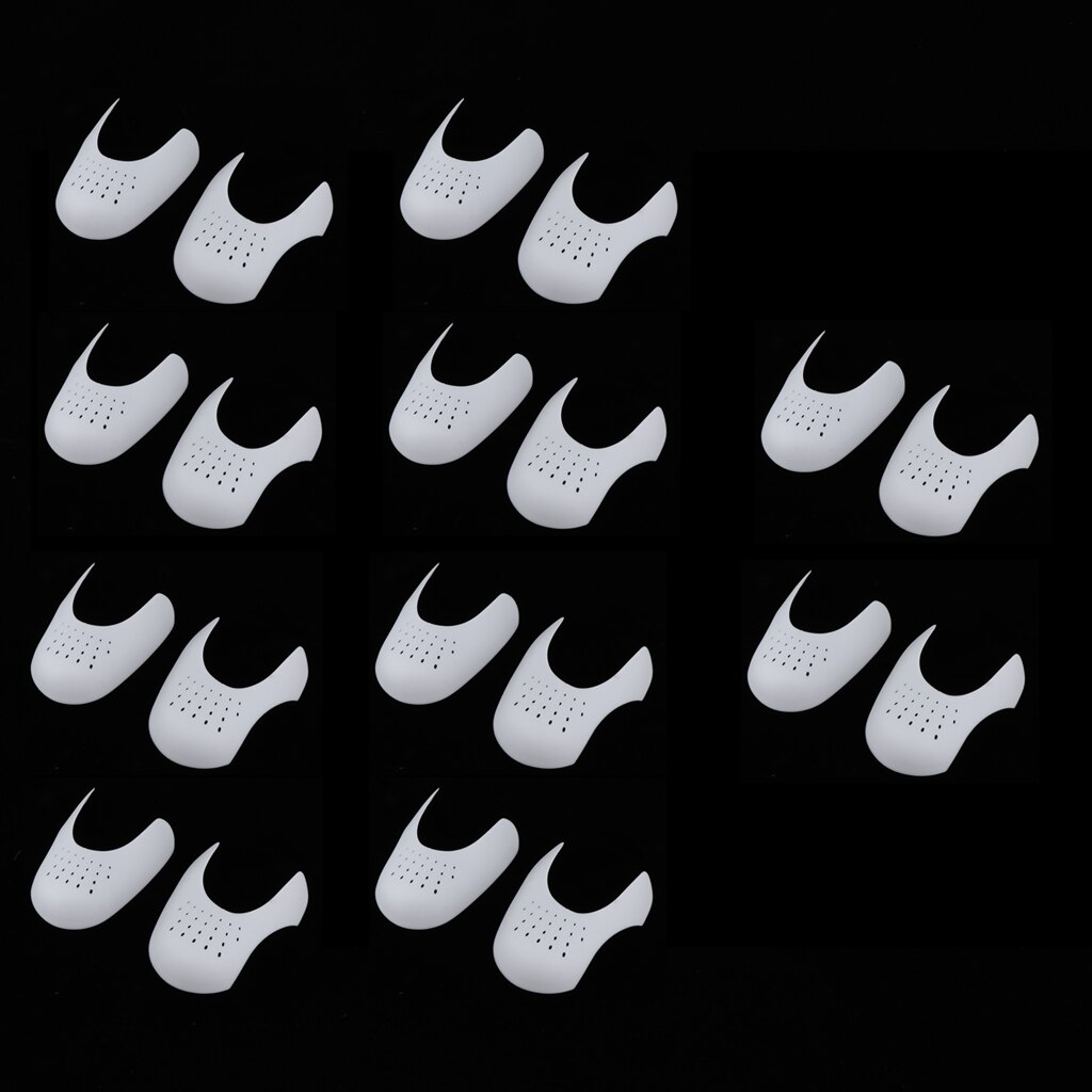 10 pairs Shoes Shield Head Protection Wearable Sport Shoe Toe Box Cover