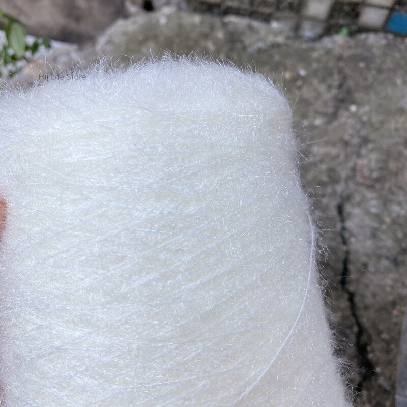 500g/Group Flash Cat Wool Feather Yarn Super Beautiful Soft Warm Scarf Sweater Shawl Knitting Fine Thread Blended Yarn