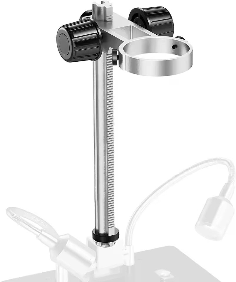 TOMLOV Digitale Microscoop Aluminium Stand BR02 Verstelbare Houder Post Ondersteuning Beugel Max 1.65 "Diameter Voor DM10 AD206
