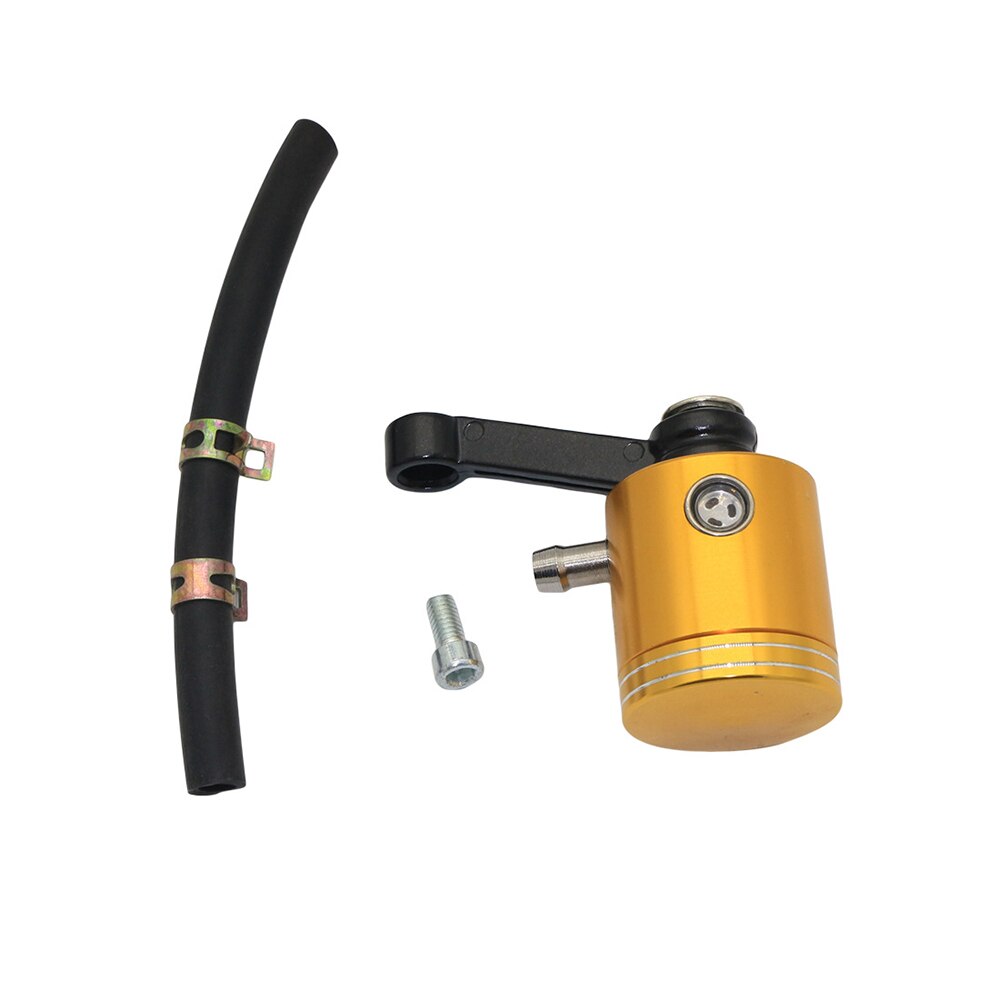 Front Brake Fluid Reservoirs Master Cylinder Fluid Reservoirs Fluid Bottle Oil Cup Universal for Motorcycle Scooter Dirt Bike: Gold