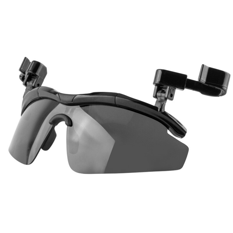 Outdoor Gepolariseerde Vissen Bril Hoed Vizieren Sport Clips Cap Clip Op Zonnebril Voor Fietsen Wandelen Golf Eyewear UV400 B: Default Title