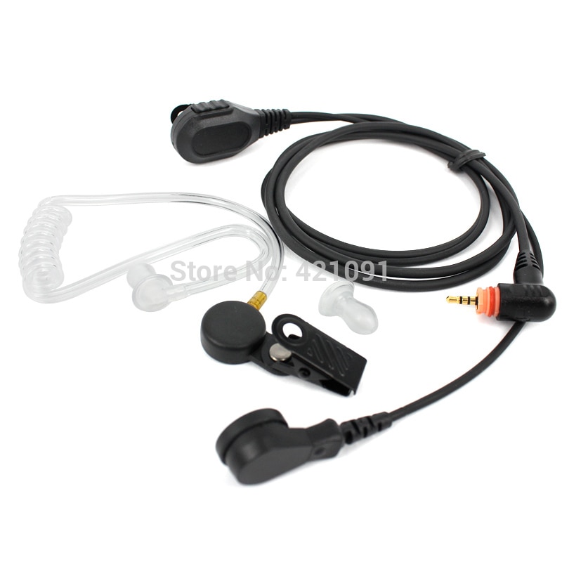 PPT Oortelefoon Headset Mic voor Motorola Radio SL1M SL1K SL1600 SL300 SL7500 SL400 SL4000 SL7550 Walkie Talkie Lucht Akoestische Buis