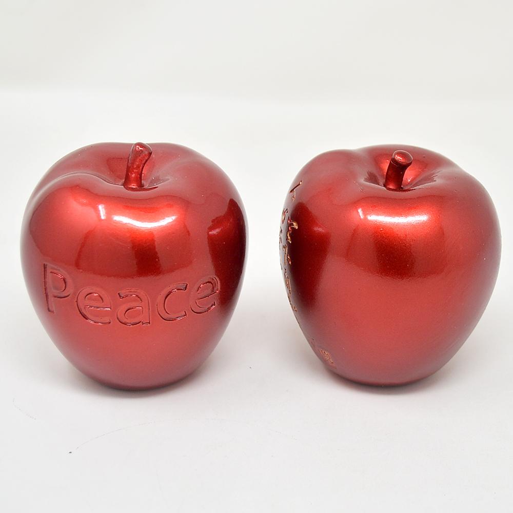 Red Peace Apples 2PCS W4260