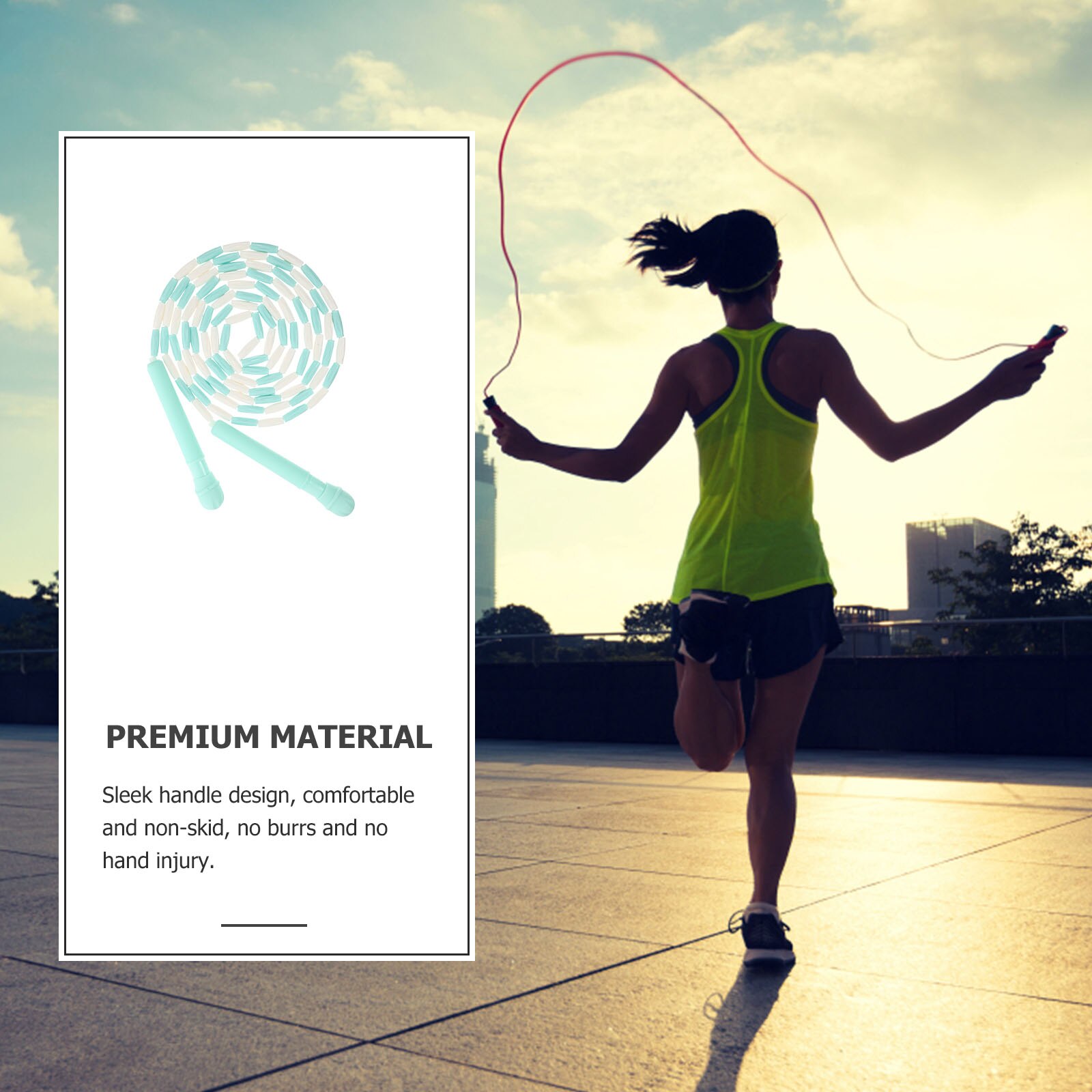Professional Jumping Rope Outdoor Use Skipping Rope Exercising Equipment