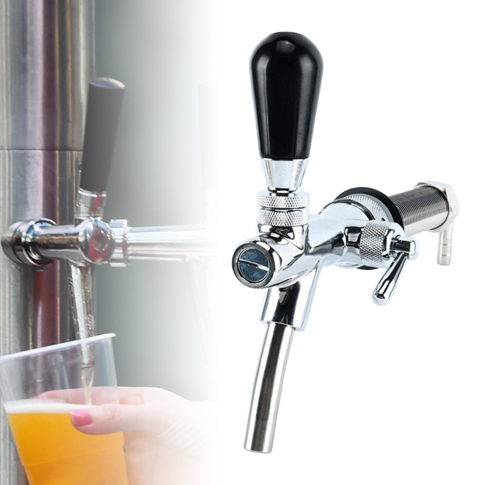 Rvs Bier Kraan Bier Keg Tap Voor Thuis Bar Bier Kegging