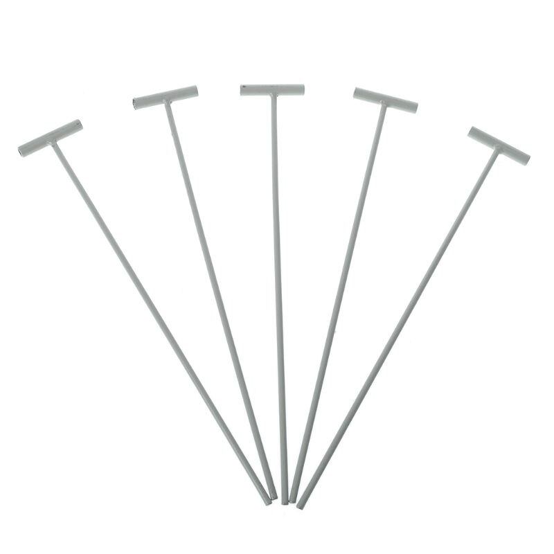 5 Pcs Pigeon Cage T-Shaped Bars Pigeon Bird Trap Entrance Iron Wires Curtain Iron T-shaped Bars Removable Metal Bars 농사 свинья