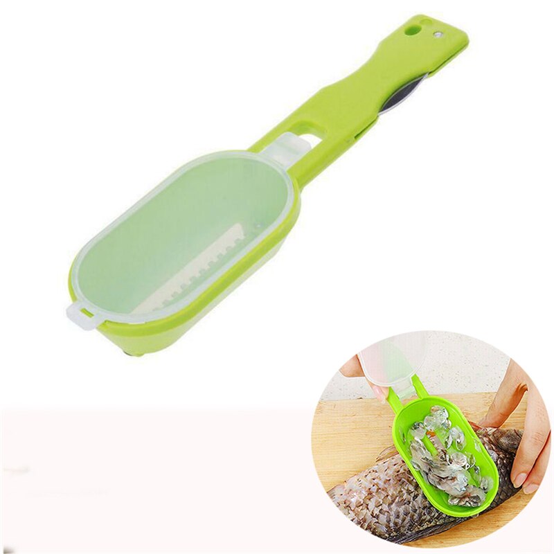 1pcs Fish Scale Remover Scaler Scraper Cleaner Kitchen Tool Peeler