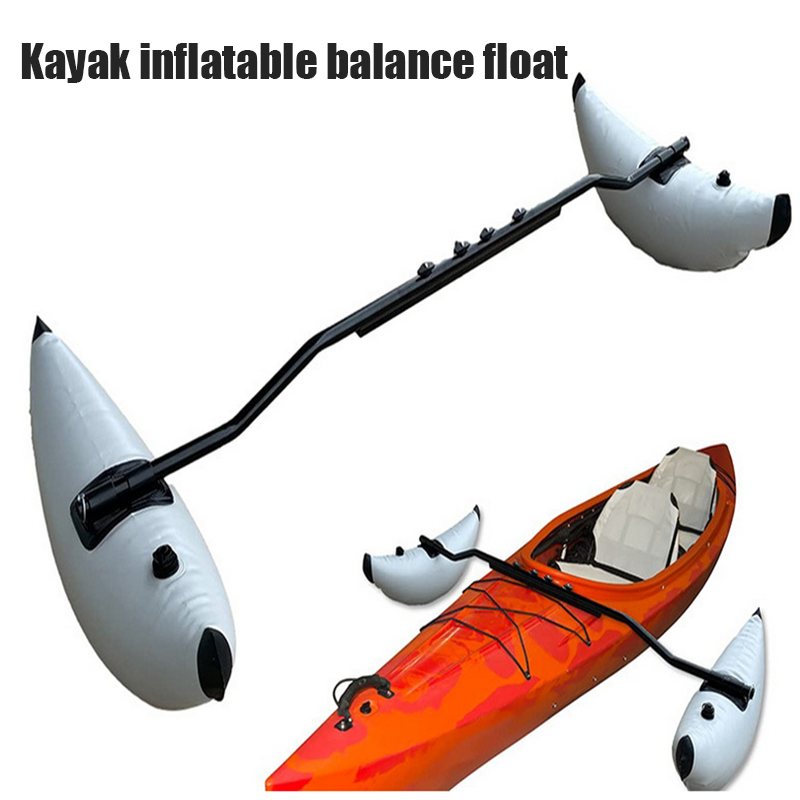 2-teiliges Kajak-Ausleger-Stabilisator, aufblasbarer Ausleger-Schwimmer, stehendes Schwimmer-Stabilisator-System-einstellen für Kanus, Fischerboote