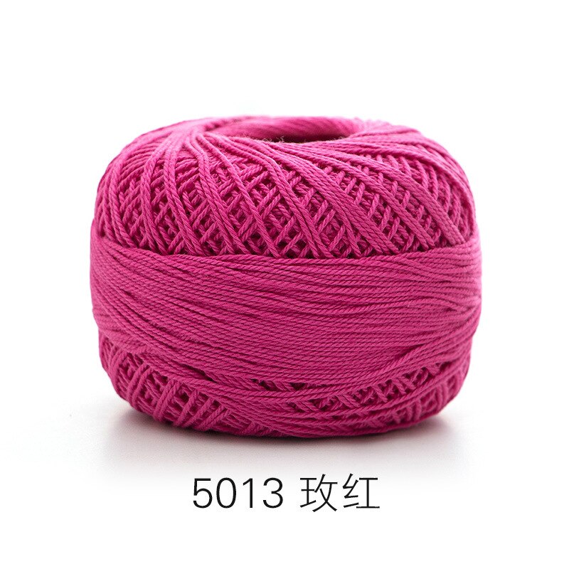 Ruyi No. 5 Lace Summer DIY Hand Knitted Crochet Mercerized Pure Cotton Yarn Knitted Yarn: 5013
