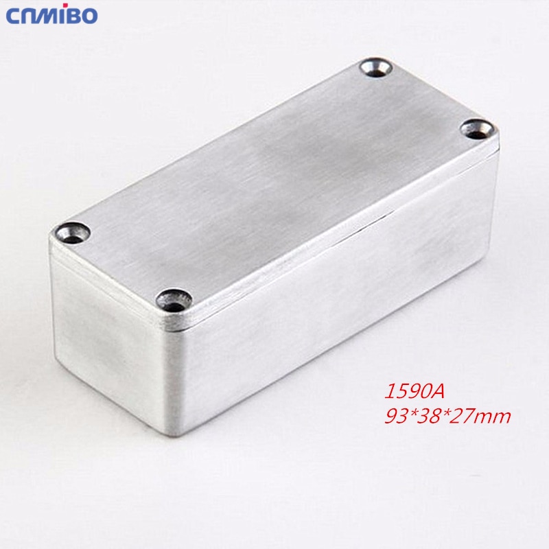 1590b- stil guitareffektpedal aluminium stompkasse kabinet musikinstrumentkasse 1590a 1590bb 1590g 112*60*31mm 120*95*35mm