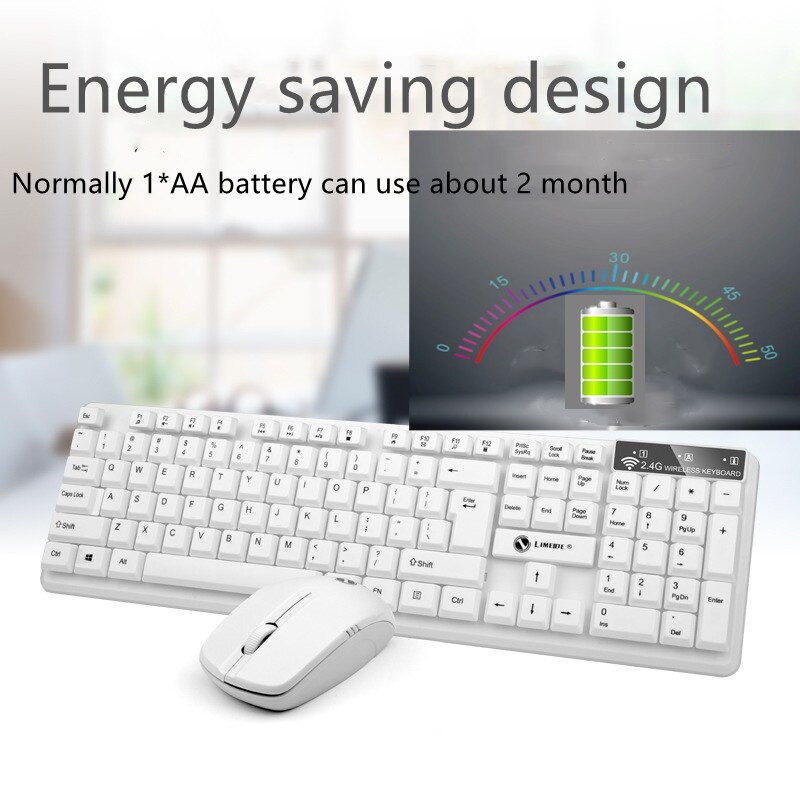 Windays Mouse Keyboard OfficeUSB Wireless ComputerAccessoriesComponent PCMacbook Notebook Laptop Parts