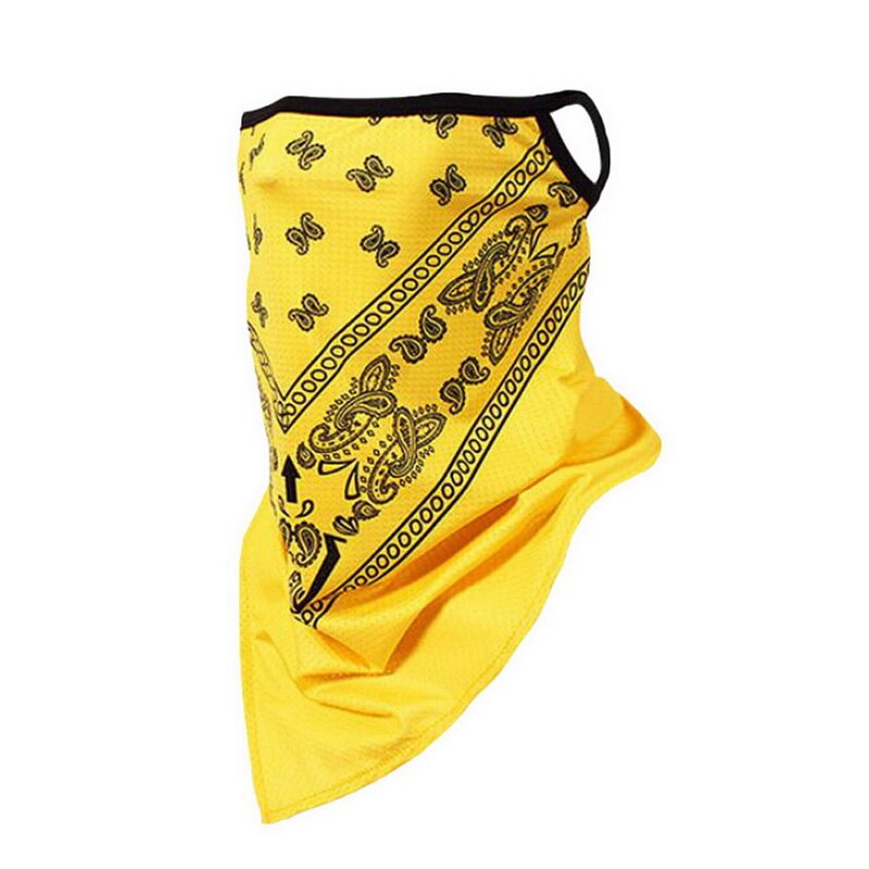 Unisex kvinder herre åndbar trekant bandana halvt ansigt halstørklæde mænd kvinder tørklæde: A2