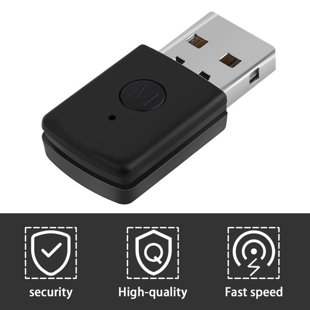 Clé USB Bluetooth 3.5mm Bluetooth 4.0 pour contrôleur PS4 Performance Stable dernière Version adaptateur USB