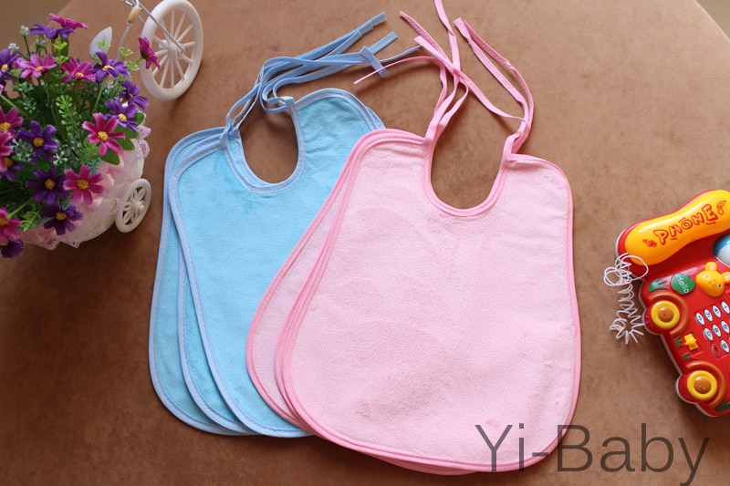 Spedizione gratuita YB0027 Bavaglino bavaglino impermeabile rutto Panni Infantili asciugamani saliva 12 Pz/impostato