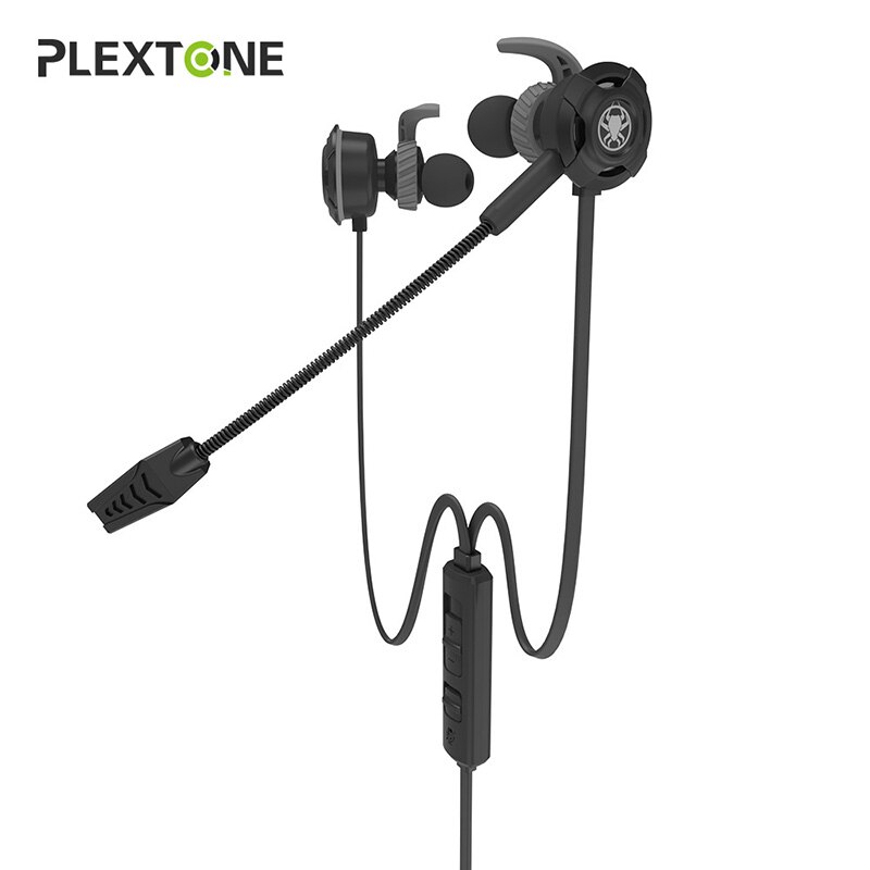 Plextone G30 PC Gaming Hoofdtelefoon met Microfoon Bass Noise Cancelling Oortelefoon Met Microfoon Voor Telefoon Computers: Black retail box