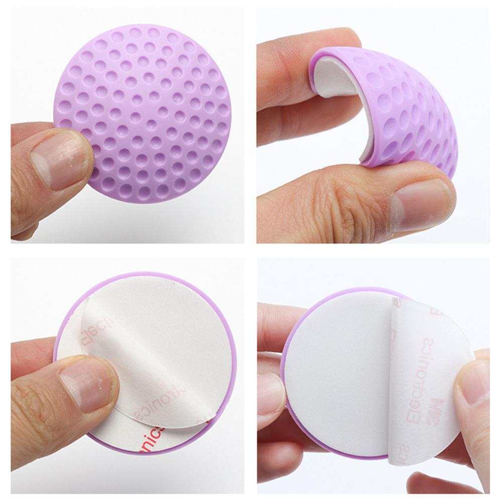 Self Adhesive Rubber Door Stoppers Soft Rubber Pad Buffer Guard To Protect Wall Protection Protectors Bumpers Damper Doorstop