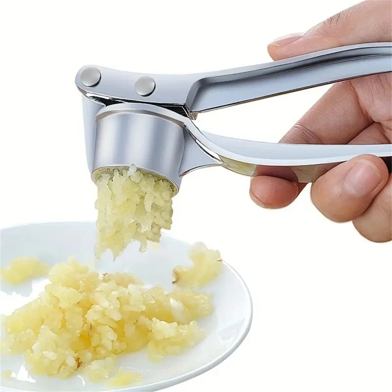 Roestvrijstalen knoflookstamper Knoflookpers Keukengereedschap Accessoires Handmatige gemberpers Handmatige persgereedschap Knoflookmolen
