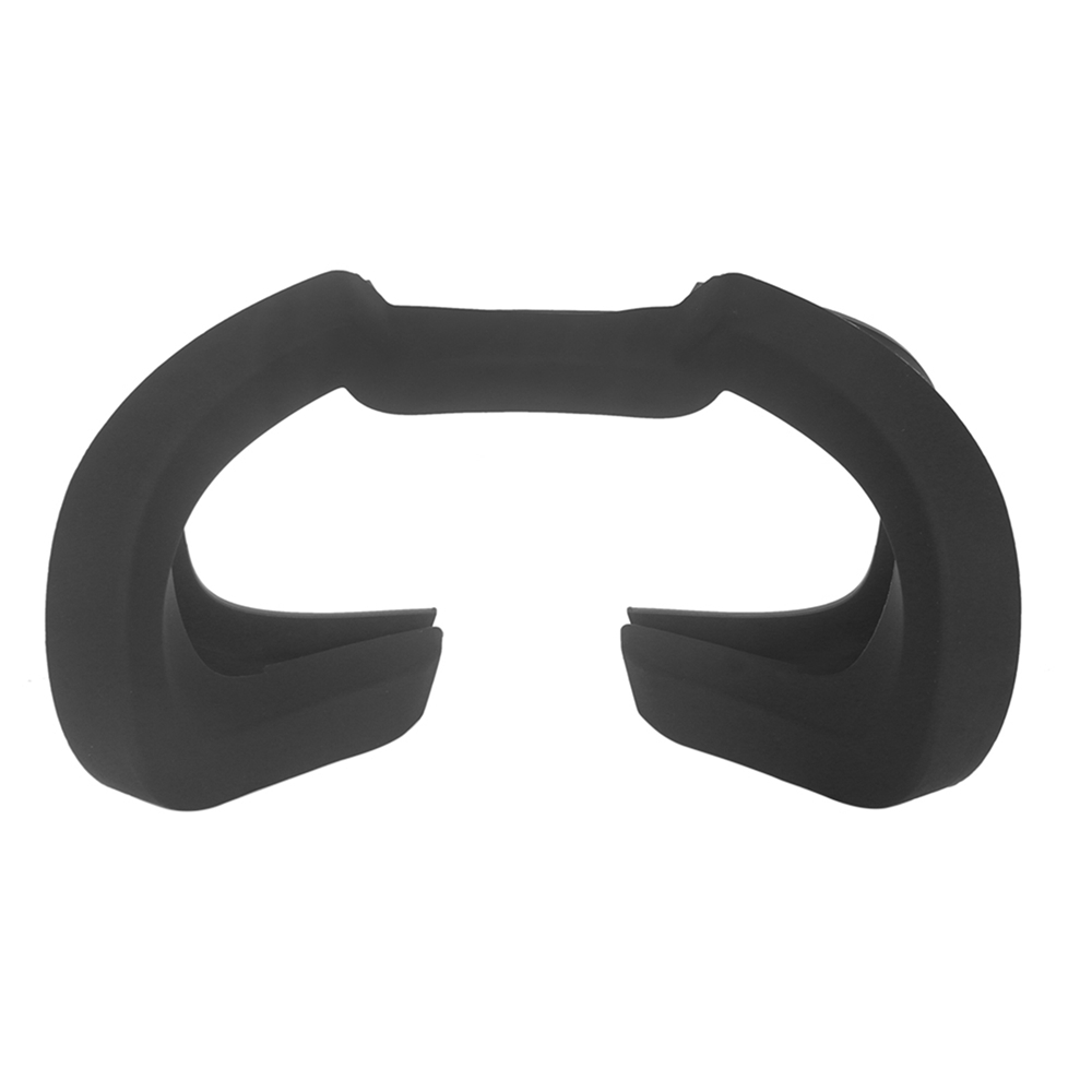 Soft Silicone Eye Mask Cover Breathable Light Blocking Eye Cover Pad for Oculus Rift S VR Headset Accessories: Black