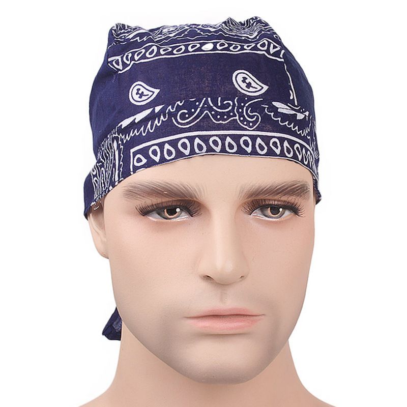 Extérieur Bandana Chapeau Peut Protéger Votre Peau Loin Du Fort Ensoleillement Amibe Pirate D'équitation Coiffure Mélange Couleur