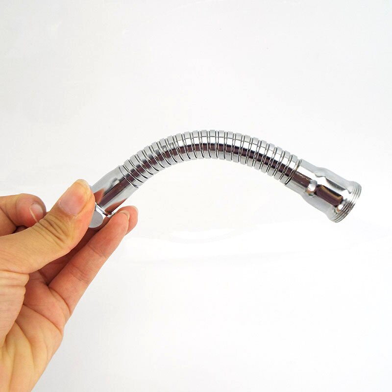 15cm Kitchen Faucet Stainless Steel Tube Water Saving Kitchen Tap Extension Hose Water Faucet Adjustment Faucet Accessories