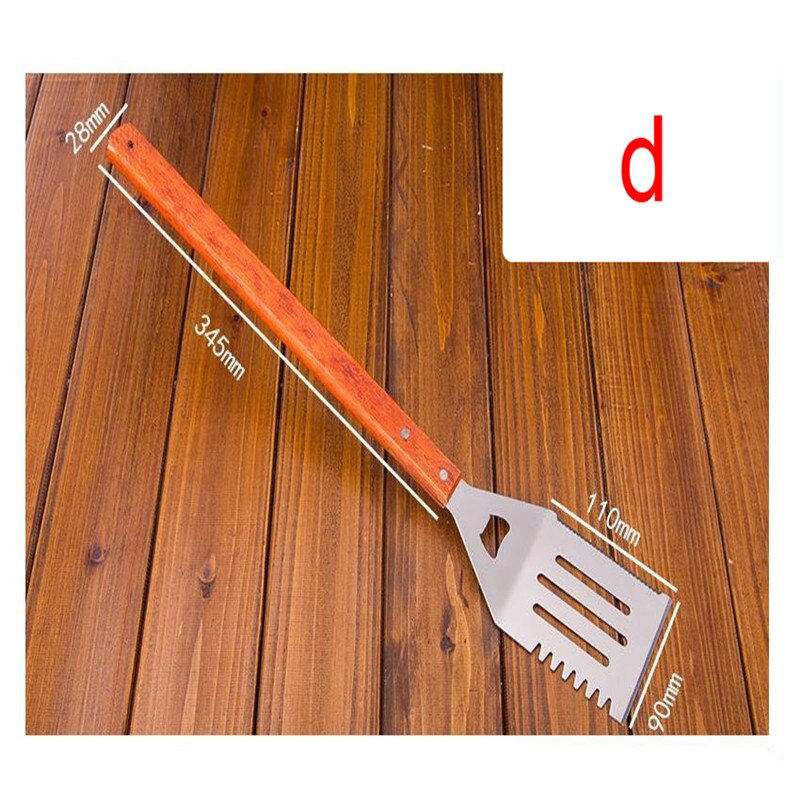 Mer 16 storlekar spade matlagning stuvad 304 rostfritt stål stek spatel stekt grab kaka verktyg pannkaka matkvalitet: D