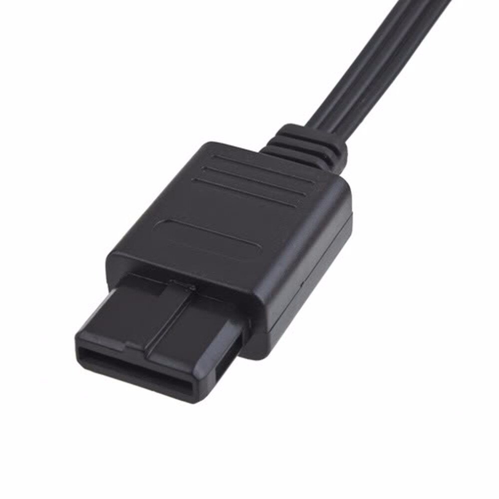 Câble de cordon vidéo AV TV RCA pour cube de jeu/pour SNES GameCube/pour Nintendo pour N64 64 magasin 180 cm longueur GT