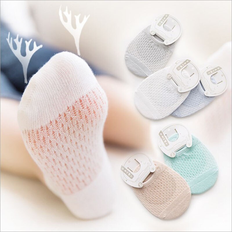 5 pares meias de bebê verão malha fina bebê menino menina meias algodão respirável crianças shory meias