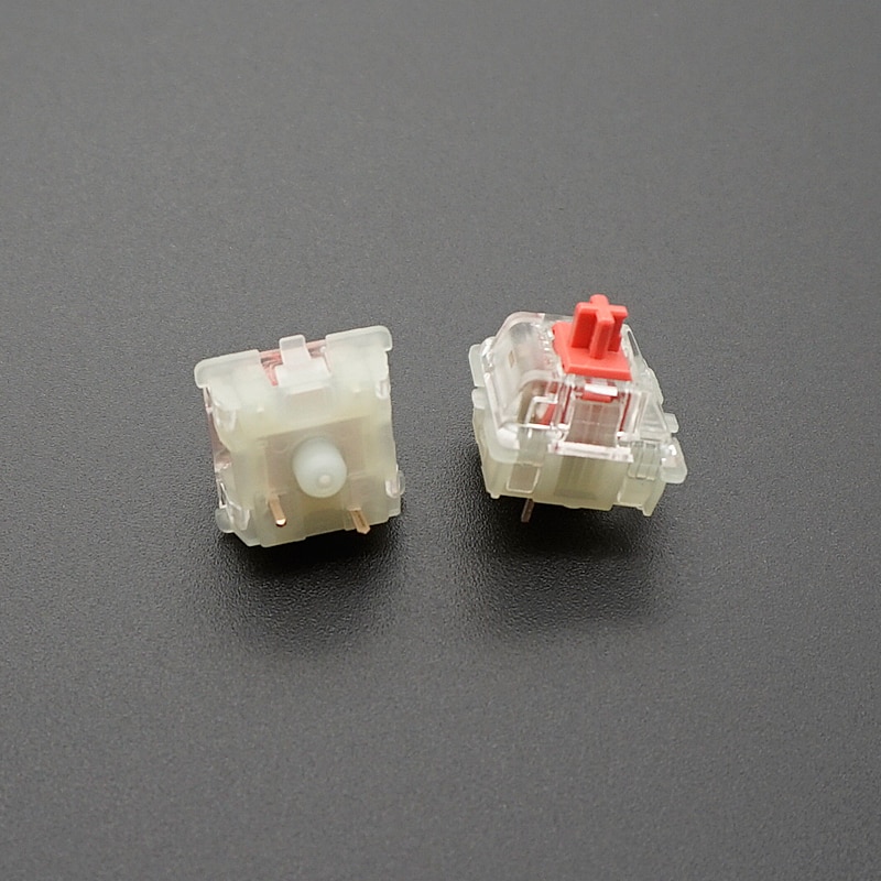 Original Cherry MX Mechanical Keyboard Switch Speed Silver silent Red pink Axis mute shaft 3-pin Cherry RGB SMD switch