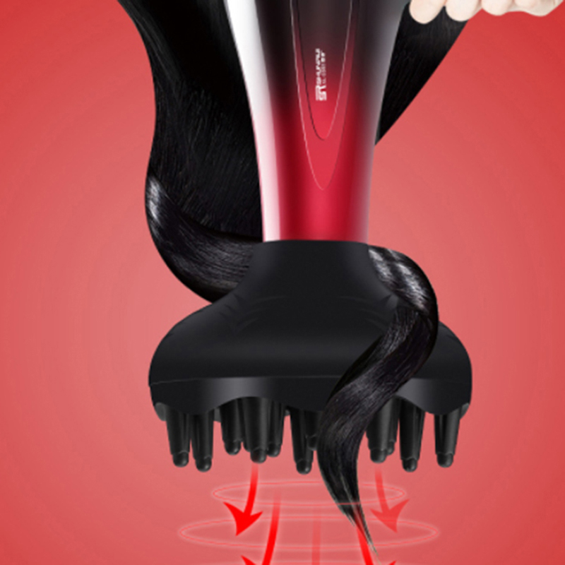 1pc Hair Diffuser Hair Styling Curl Dryer Diffuser Universal Hairdressing Blower Styling Salon Curly Tool Black