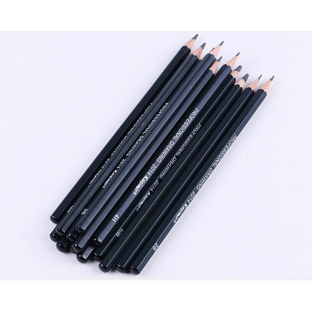 14 Stuks Draw Potlood Set Essentials Schetsen Potlood Set Milieubescherming Voor Beginner