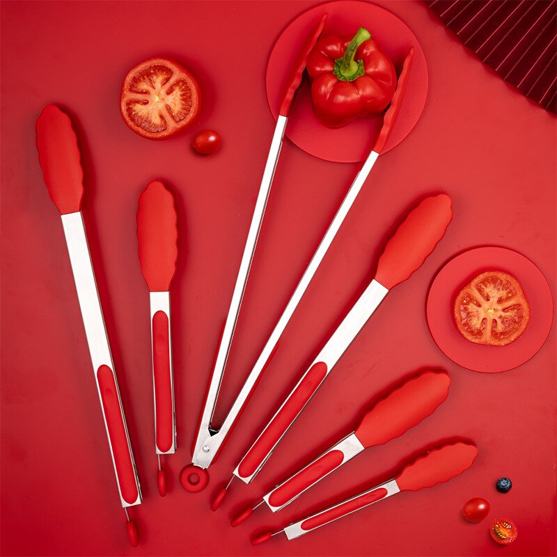 Kitchen utensils food clip silicone food clip barbecue clip steak clip fried fish bread barbecue buffet clip