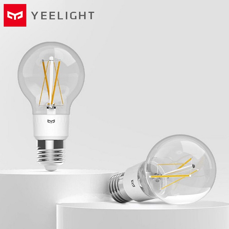 Yeelight YLDP12YL E27 Smart Led Lamp Gloeidraad Licht 700 Lumen 6W Citroen Slimme Lamp Werken Met Apple Homekit 2700K 220V