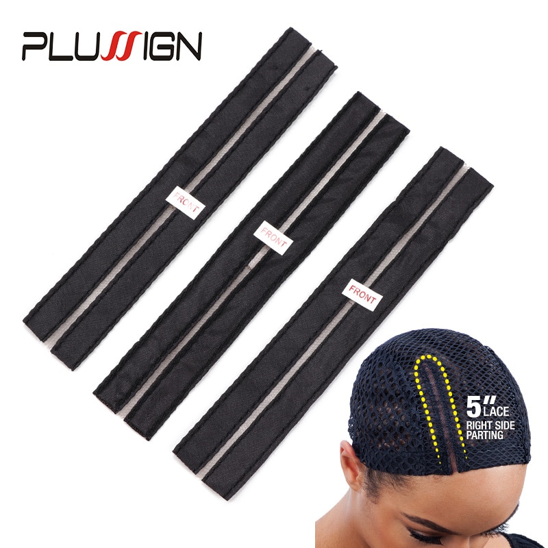 Lace Closure For Invisible Closing Hair Net For Making Wigs Swiss Lace Net For Different Part Wig Middle Part Wig Tools 5Pcs