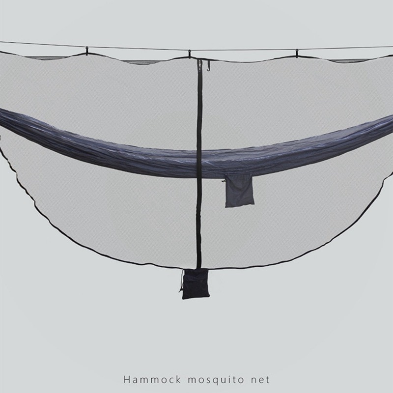 Ultralight Draagbare Hangmat Klamboe Voor Outdoor Nylon Materiaal Anti-Muskietennetten Met Super Size