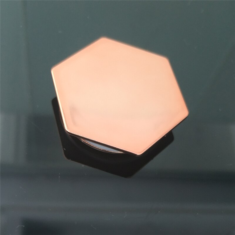 1 stuk hexagon gegalvaniseerd materiaal mobiele telefoon opvouwbare stretch airbag beugel vinger ring telefoonhouder ballon ondersteuning