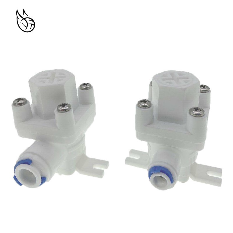 RO Water Pressure Relief Valve Water Pressure Reducing Regulator 1/4" 3/8" OD Hose Quick Connection RO Reverse Osmosis System