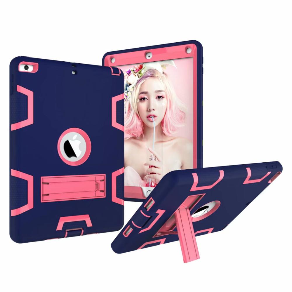 Armor Case For iPad2 iPad3 iPad4 Kids Safe Heavy Duty Silicone Hard Cover For Ipad 4 3 2 iPad 3 2 Tablet Case: 4