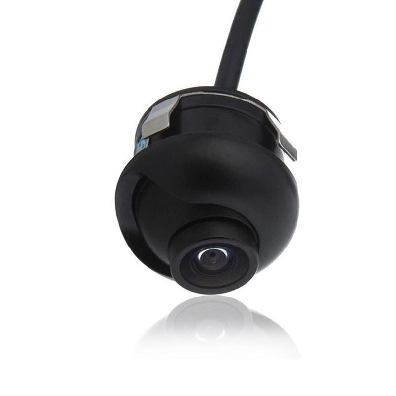 Achteraanzicht Waterdichte Camera Universele Auto Achteruitrijcamera Kleine Stro Hoed Rechts Blind Gebied Infrarood Nachtzicht Camera View Camera Universele View Camera Universele View Camera Een